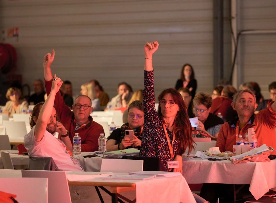 Photo du congrès national de force ouvrière